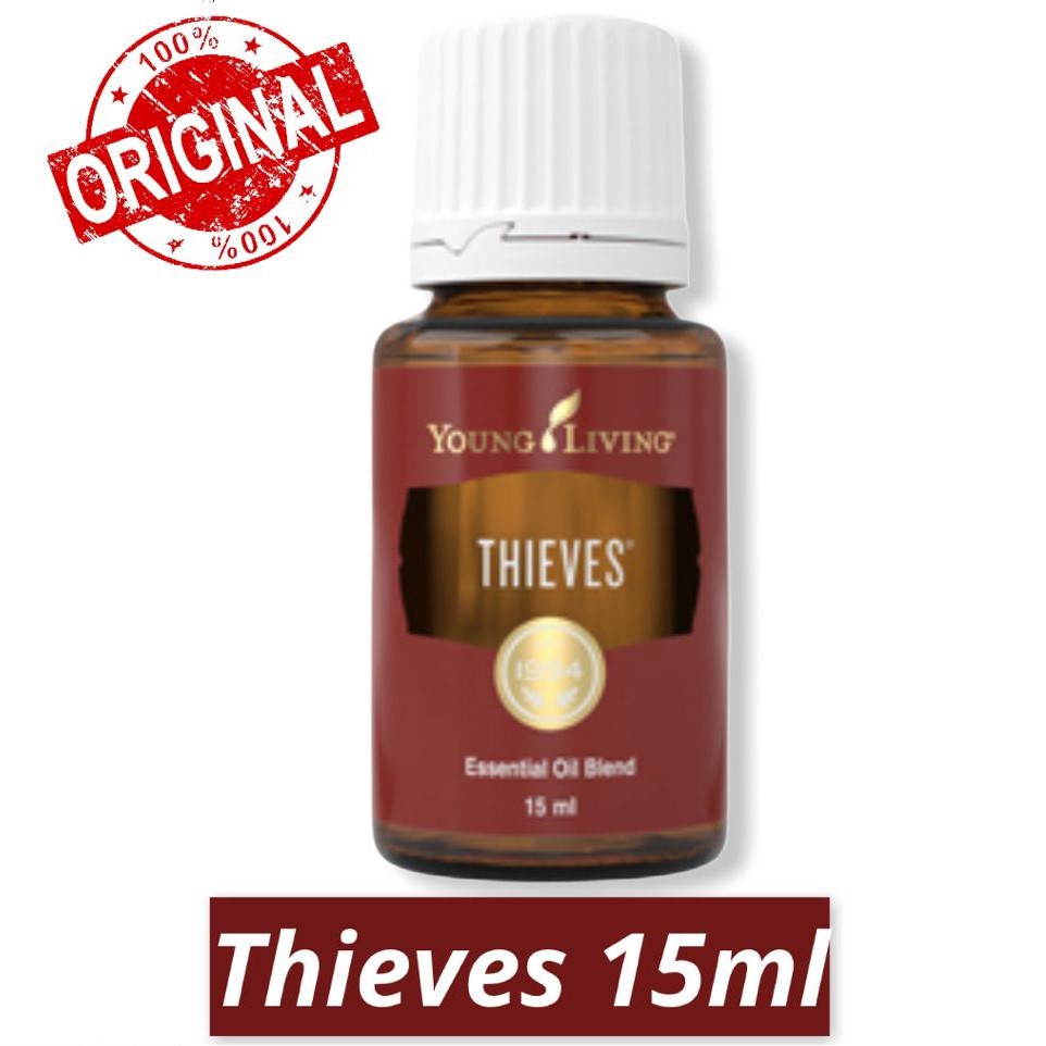 ORIGINAL** Young Living Thieves Essential Oil 15ml | Shopee