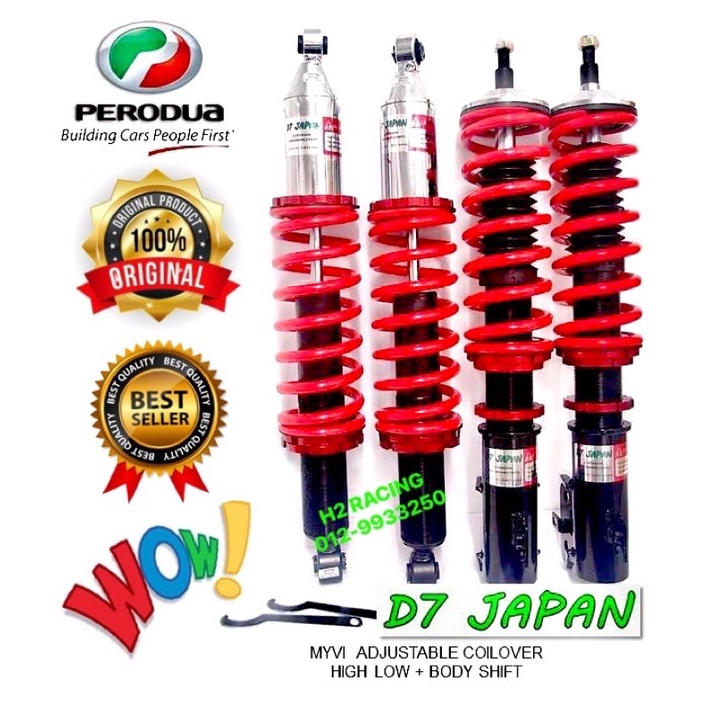 ADJUSTABLE MYVI VIVA AXIA BEZZA KANCIL KELISA KENARI ALZA D7 JAPAN HI ...