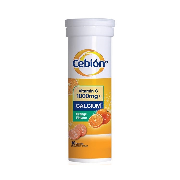 Cebion Effervescent Vitamin C Mg Calcium Orange Flavour Effervescent Tablets Exp