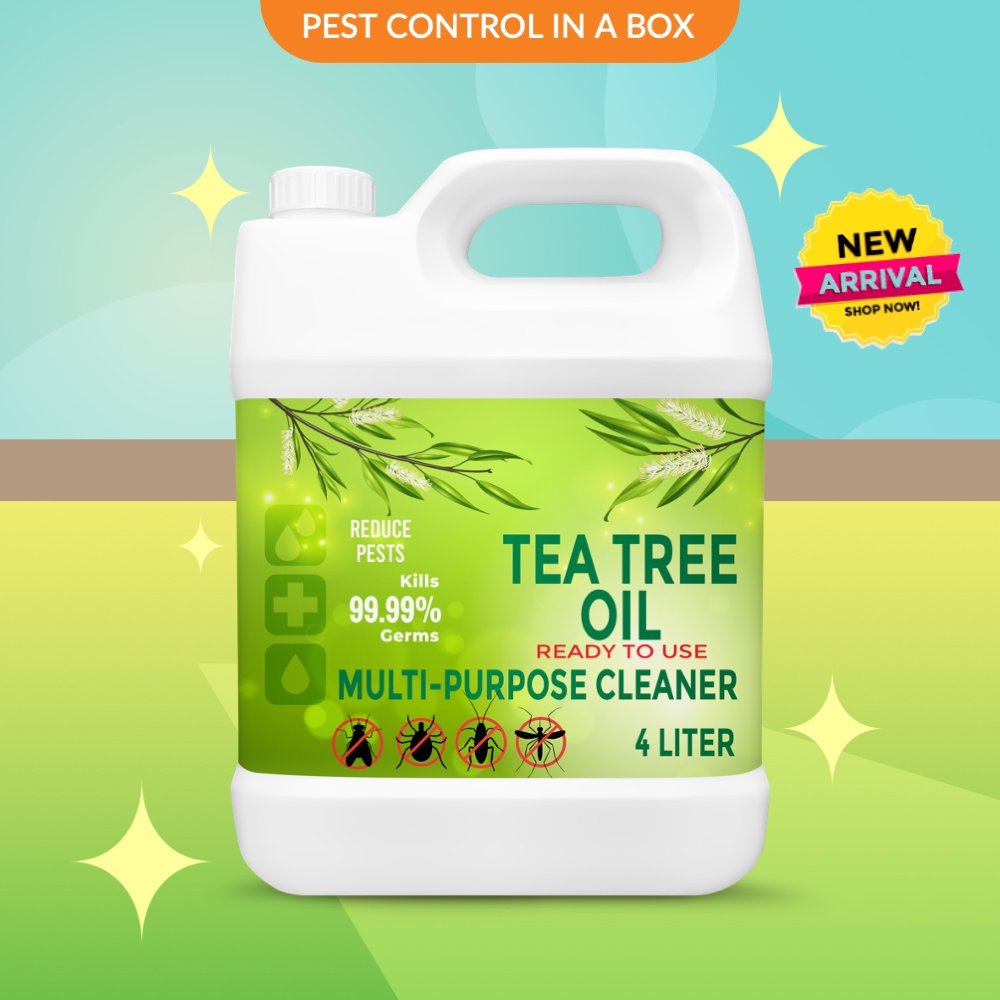 Tea Tree Oil Multi Purpose Floor Cleaner Antibacterial Pest Repellent