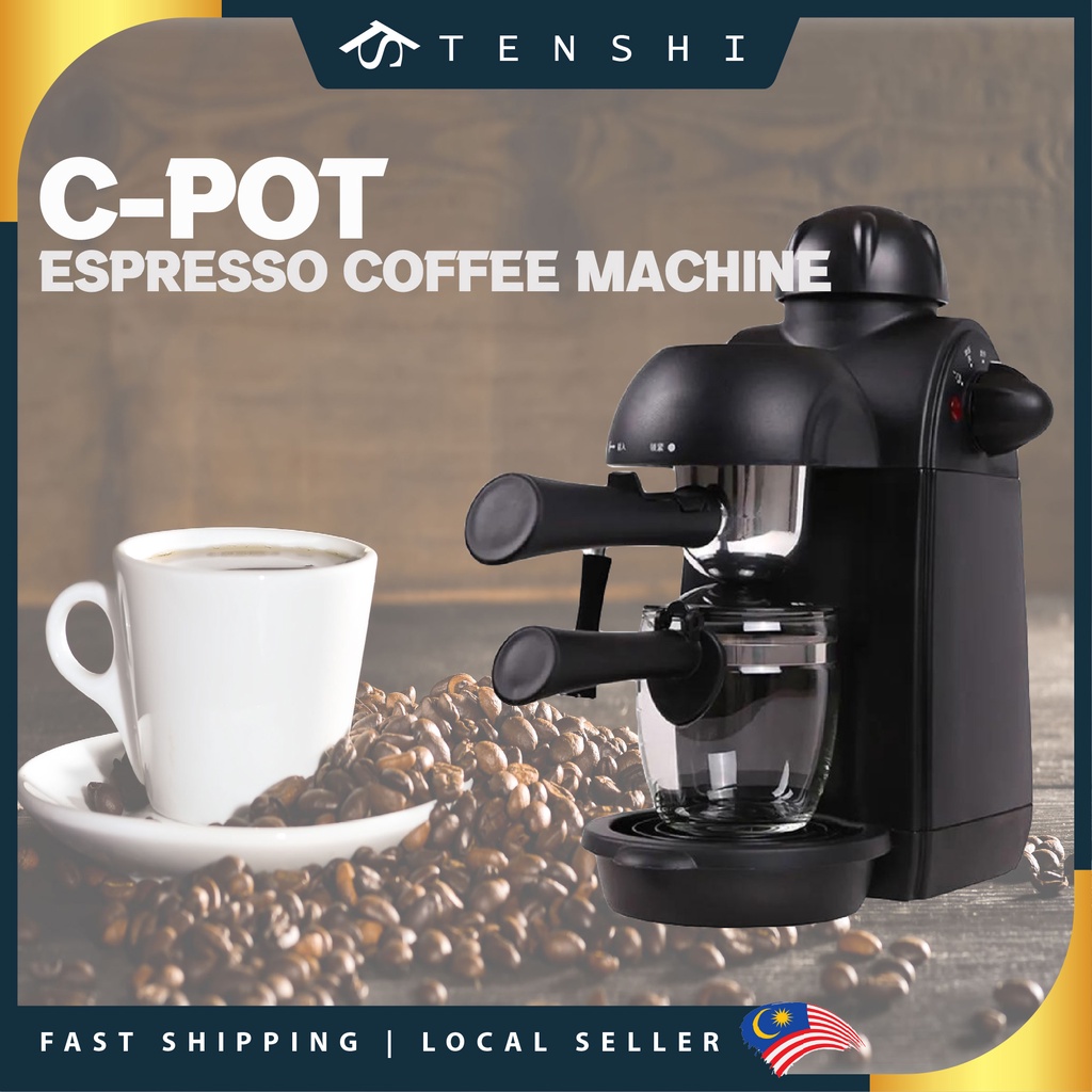 CPOT Household all semiautomatic coffee machine Italian coffee maker