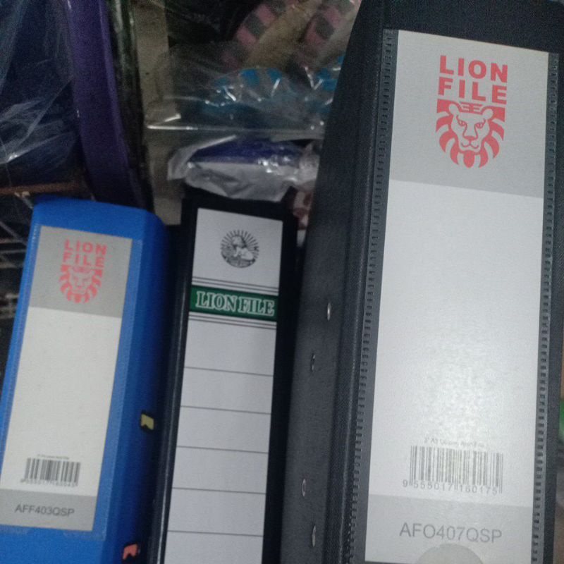 ALBA RADO LION FILE GUNGYU ABBA LUCKY TULIS K2 Folder Ring File Earth