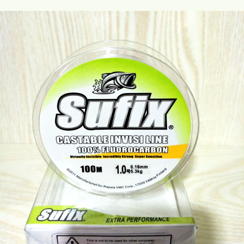  Fluorocarbon Fishing Line - Sufix / Fluorocarbon