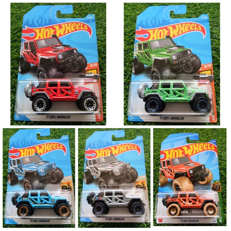 Hot wheels best sale jeep 2018