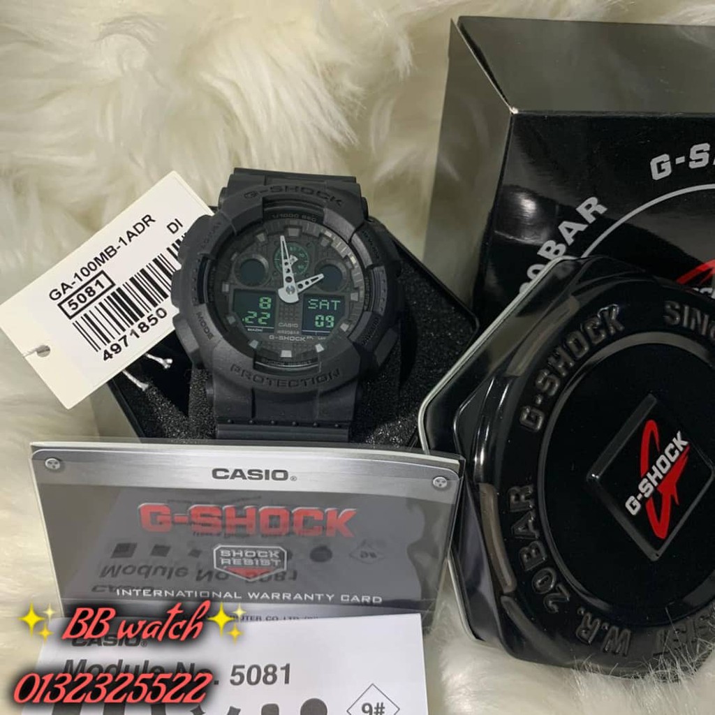G Shock 100 authentic GA100MB 1ADR GA100MB 1A GA100MB 1 GA 100MB 1A GA 100MB 1 GA100 Shopee Malaysia
