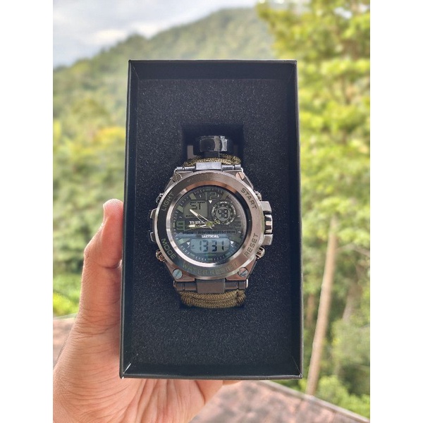 Jam Tangan Lelaki ORIGINAL Yuzex G12 G7 G3 Men Watch Paracord Tactical