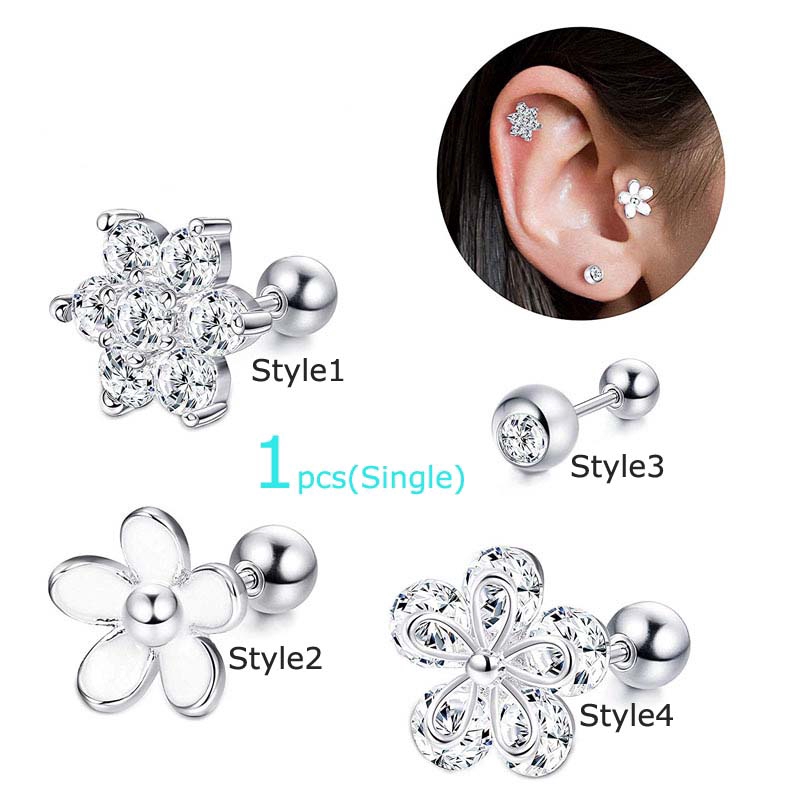 Length of hot sale cartilage earring