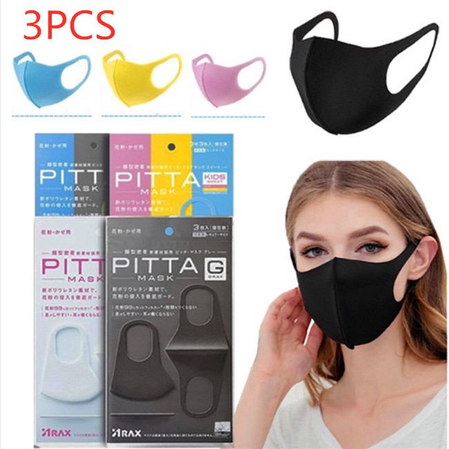 Pitta Mask Face Mask Child/Adult Face Mask pltta Design 3D Anti-Dust ...