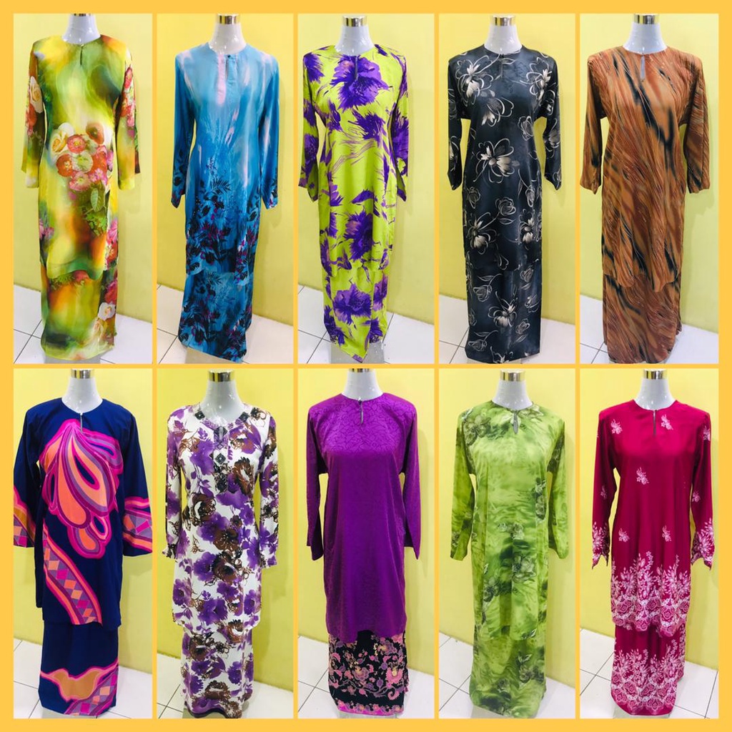 Bk600🌸baju Kurung Preloved Murah Cantik🌸preloved Baju Kurung Muslimah