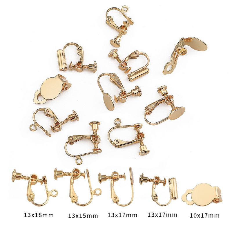 Jewelry Making Accessories, Clip Earring Findings, Earrings Conversion