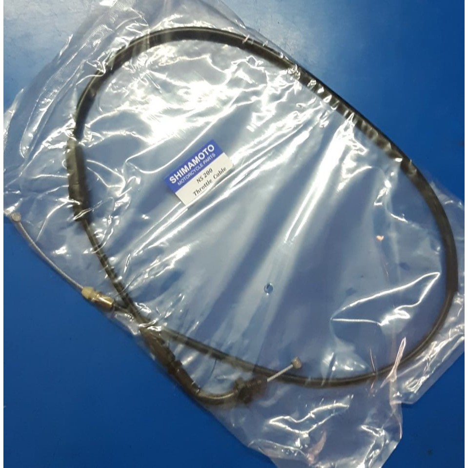 Modenas Pulsar NS 200 / RS 200 Throttle Cable Shopee Malaysia