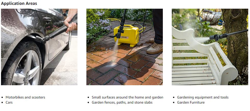 Karcher K2 Power VPS Waterjet High Pressure Heavy Duty Water Jet ...