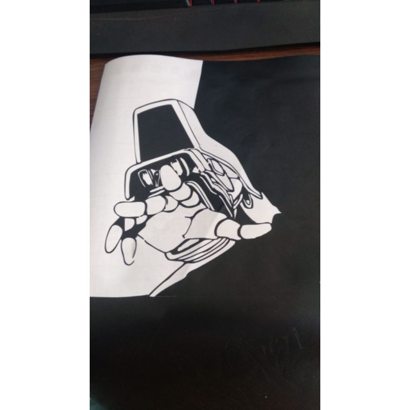 Custom CUTING STICKER DESIGN YOU LIKE ACCORDING TO REQUEST YOU | Shopee ...