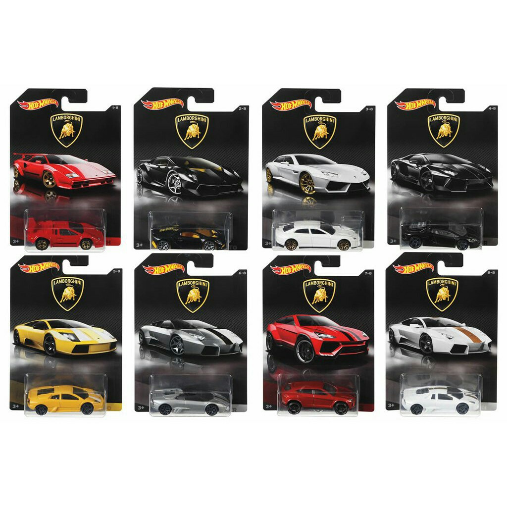 Hotwheels Hot Wheels Lamborghini Set of 8 | Shopee Malaysia