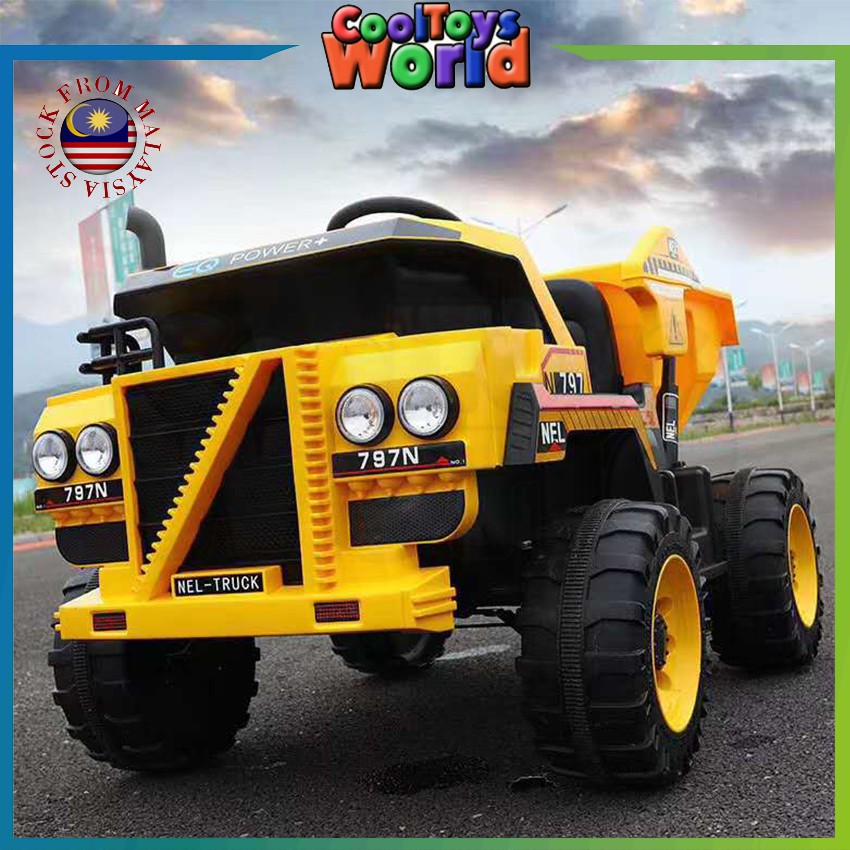 12v ride best sale on dump truck