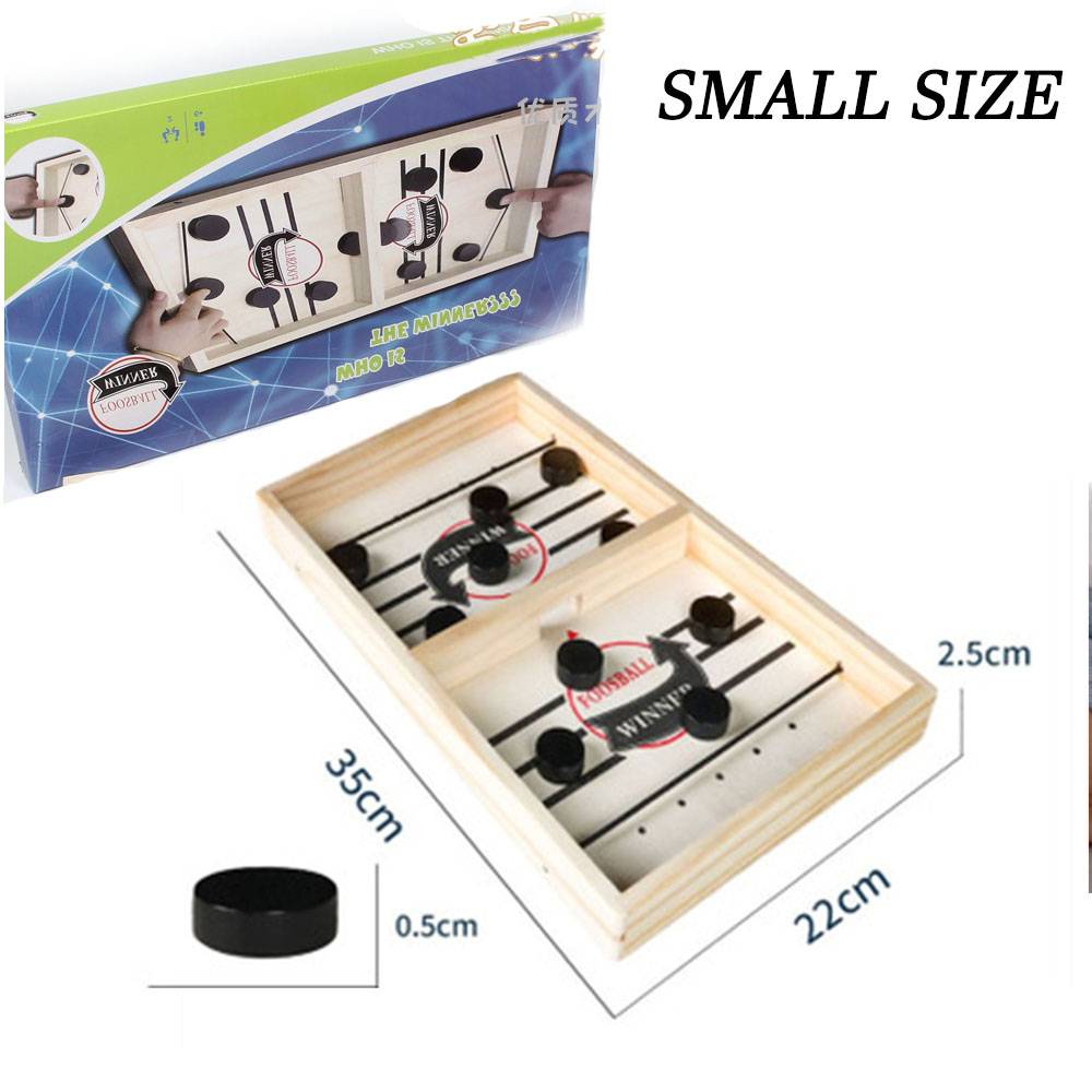 Foosball Winner Games Table Hockey Game Catapult Chess Parent-child  Interactive Toy Fast Sling Puck Board Toys Game For Children