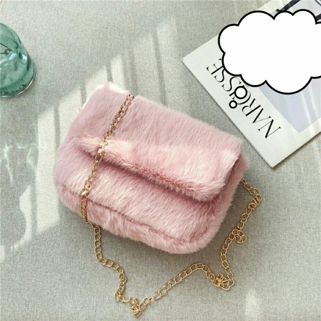 NEW ARRIVALS FUR SLING BAG Shopee Malaysia