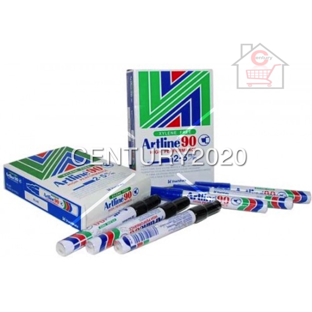 ARTLINE 90 High Performance Permanent Marker 1 BOX | Shopee Malaysia