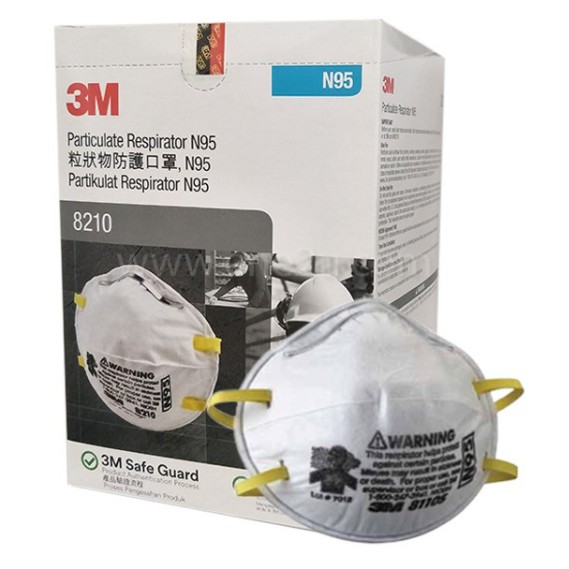 3M 8210 Particular Respirator N95 Mask (20PCS/BOX) | Shopee Malaysia