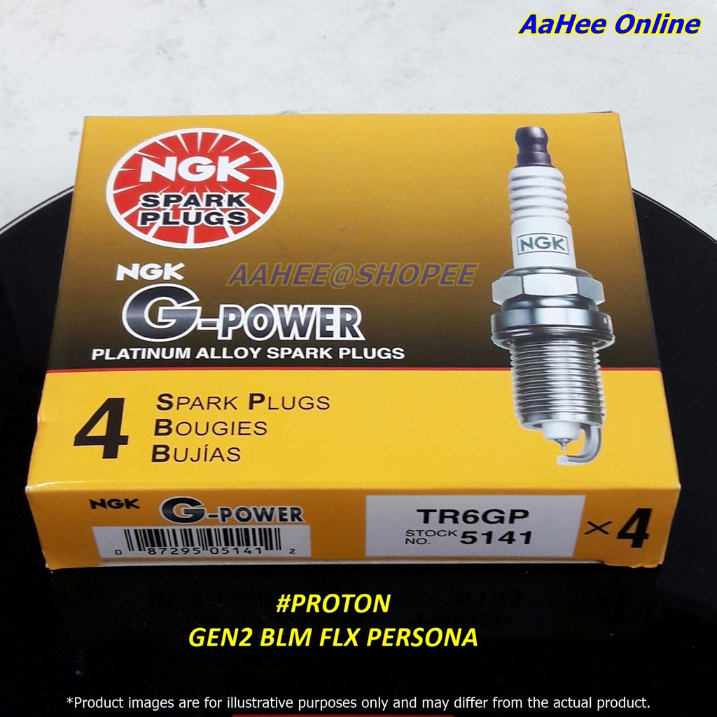 Ngk G Power Platinum Saga Blm Fl Flx Se Sv Gen Exora Persona Preve Tr Gp Spark Plug Shopee