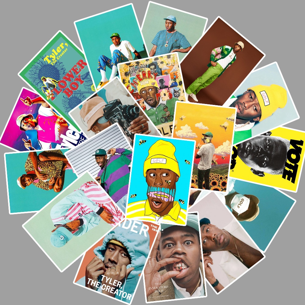 10/50pcs/set American Rapper Tyler The Creator Stickers For Diy