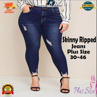 women plus size ripped jeans - Prices and Promotions - Nov 2023