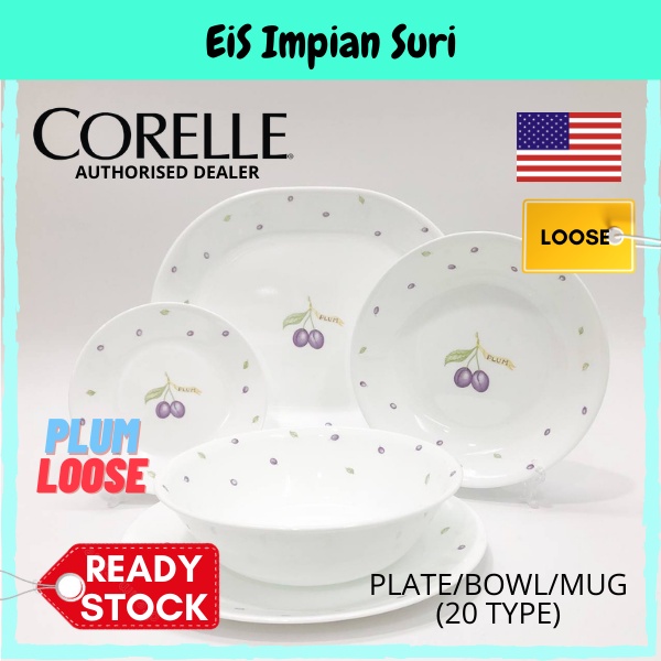 Corelle Loose Plum (Dinner/Luncheon/Bread Butter/Serving Plate - Main Image