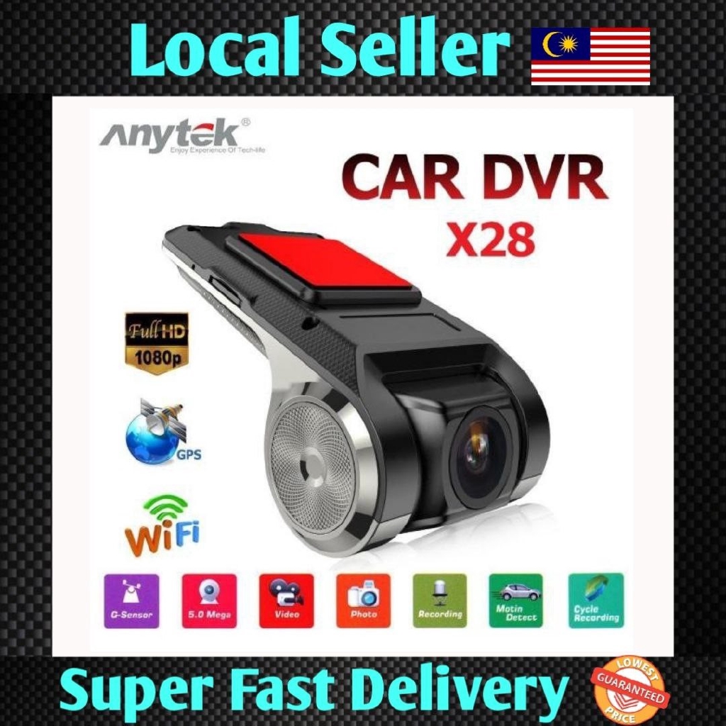 Anytek x28 best sale car dvr camera