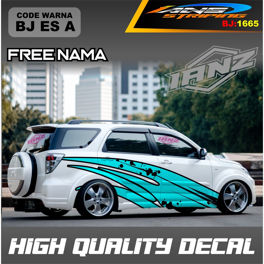 Terios Car Decal Sticker Avanza Xenia Innova Car Decal Sticker