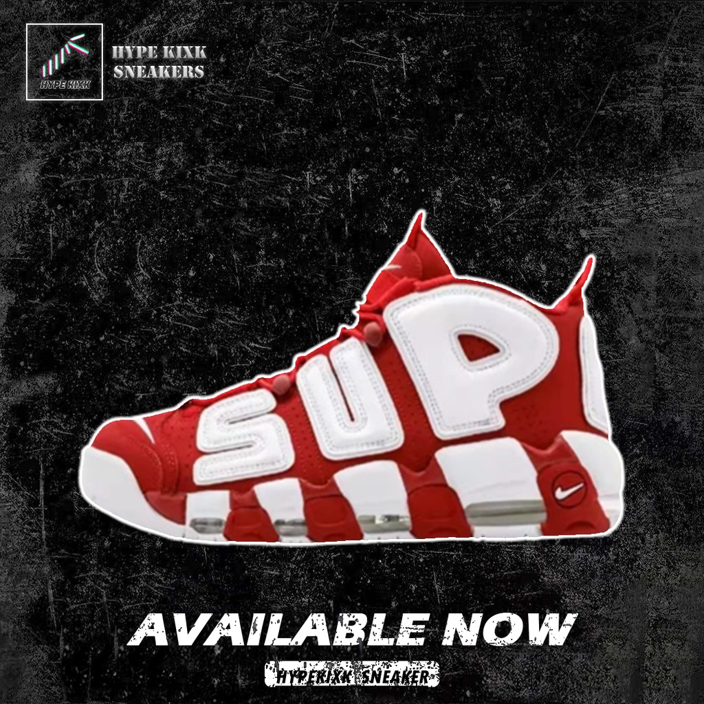 Nike uptempo per supreme best sale