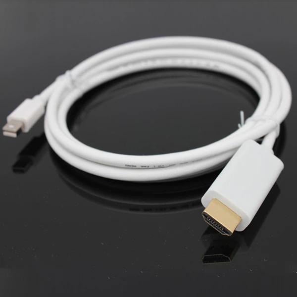 1.8M Mini DP Display Port Thunderbolt 2 to HDMI Cable Pro Adapter