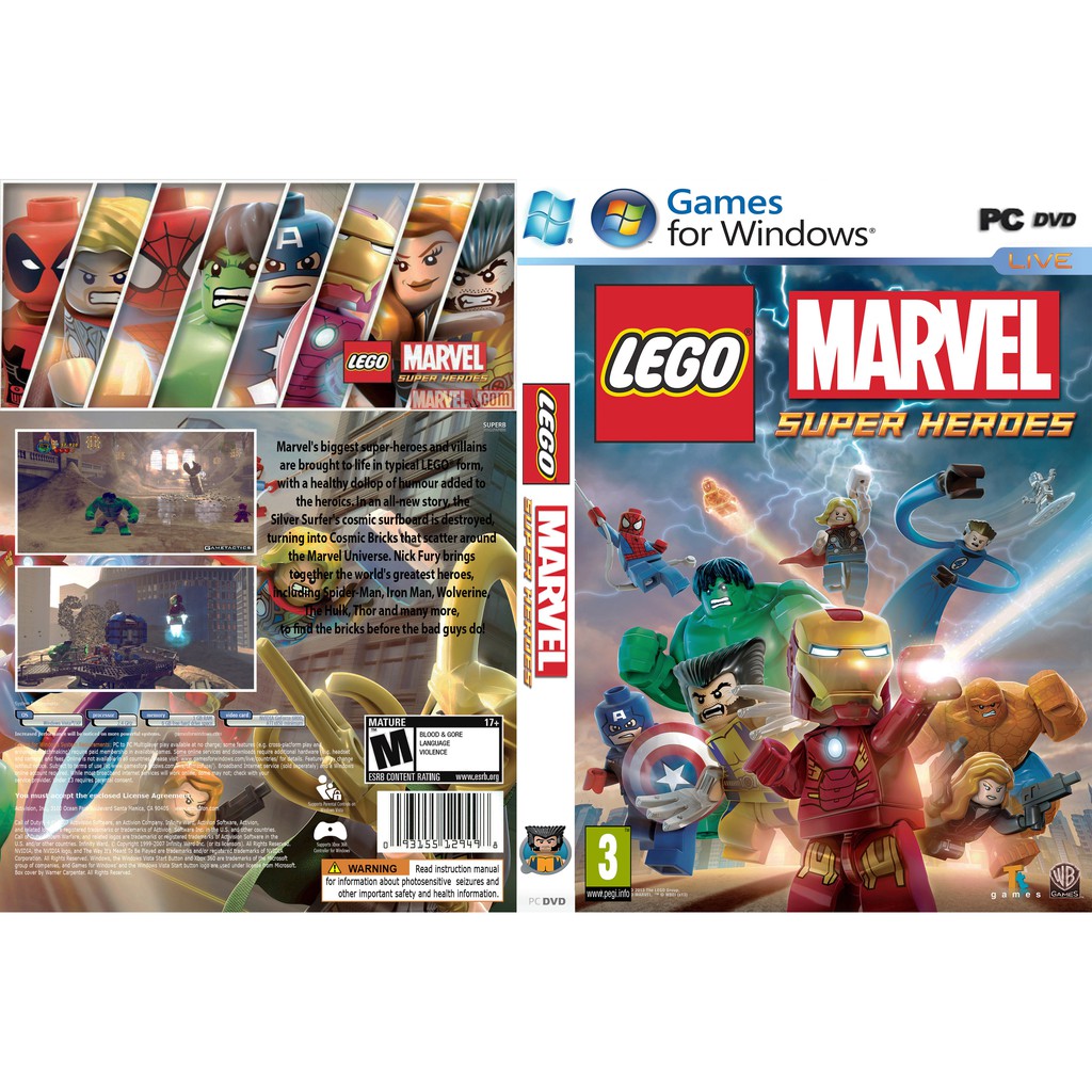 Lego super heroes pc on sale