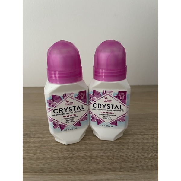 Crystal MineralEnriched Deodorant RollOn Unscented 66ml Shopee Malaysia
