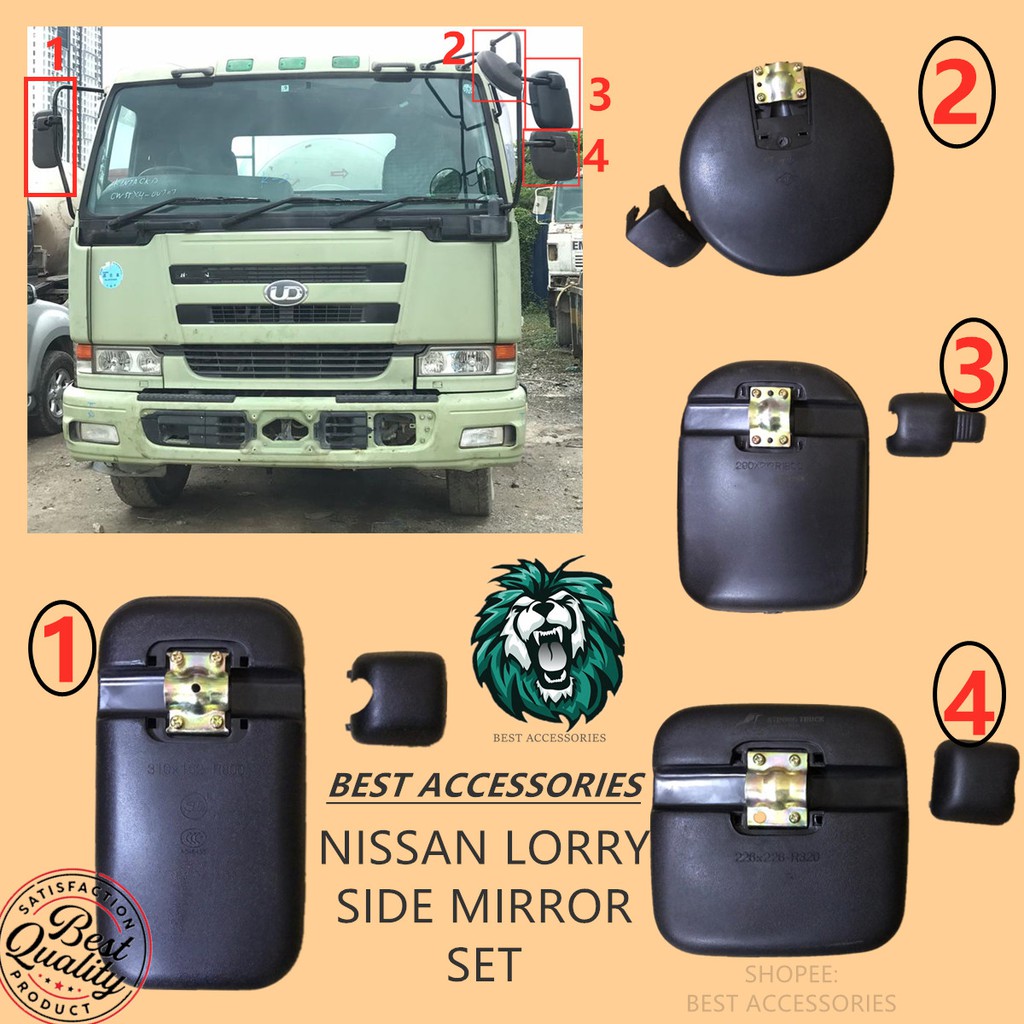 NISSAN LORRY SIDE MIRROR HIGH QUALITIES Shopee Malaysia