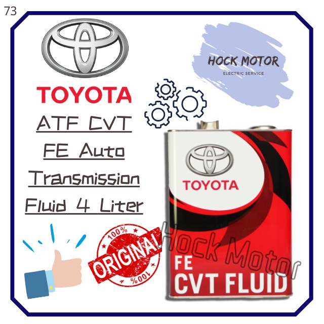 Toyota ATF CVT FE Auto Transmission Fluid 4L 08886-02505 | Shopee Malaysia
