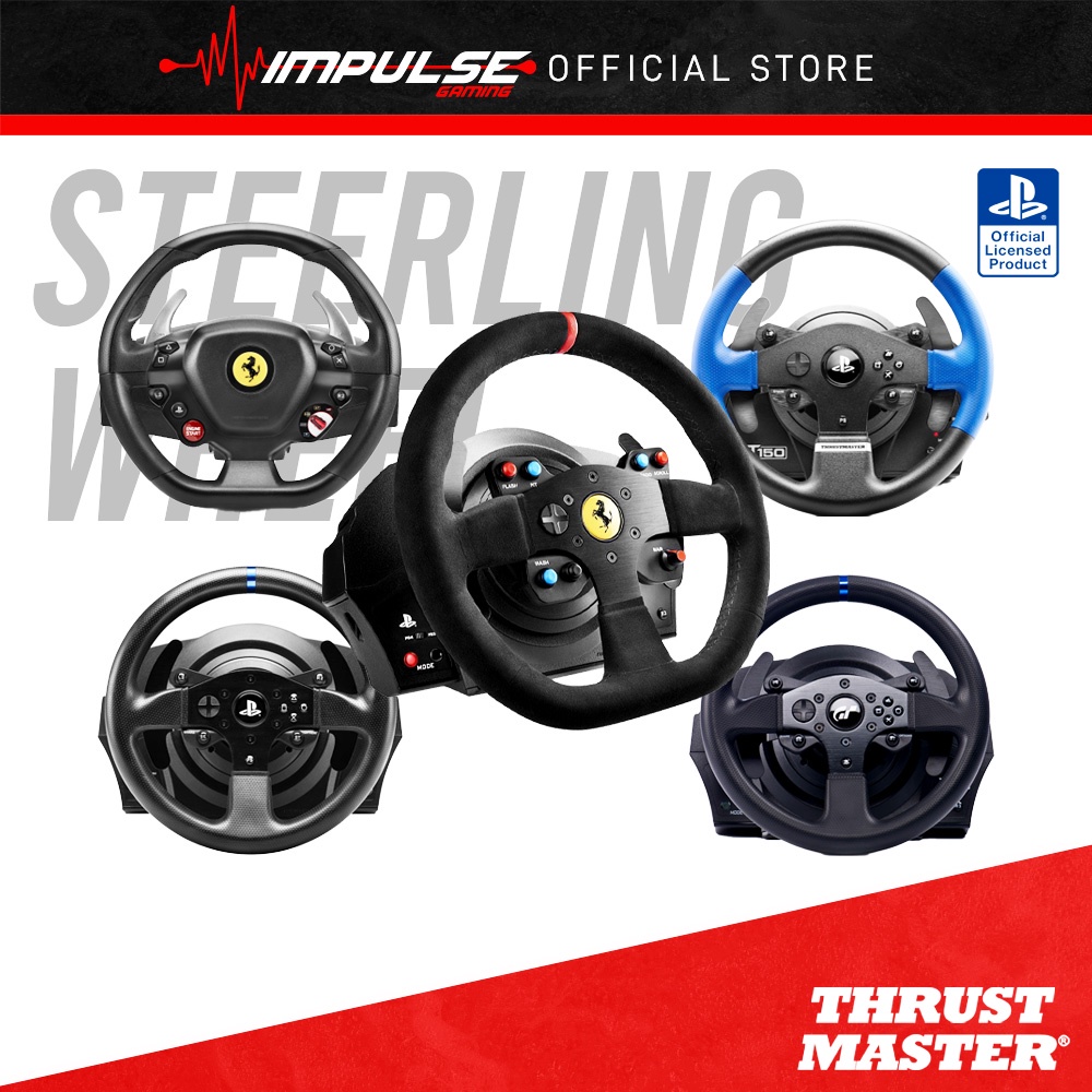 Thrustmaster T150 RS Racing Wheel Racing Wheel and Pedals (Compatible with  PS5, PS4, PC)