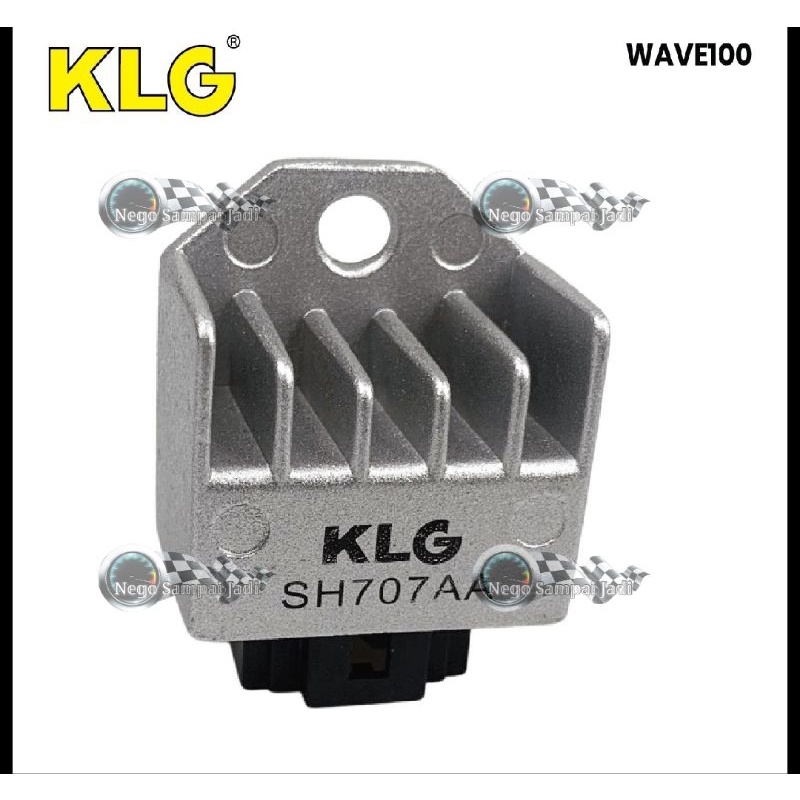 KLG Rectifier For Y110, Y100, WAVE125, VS125, RXZ, RG, RGV, KRISS