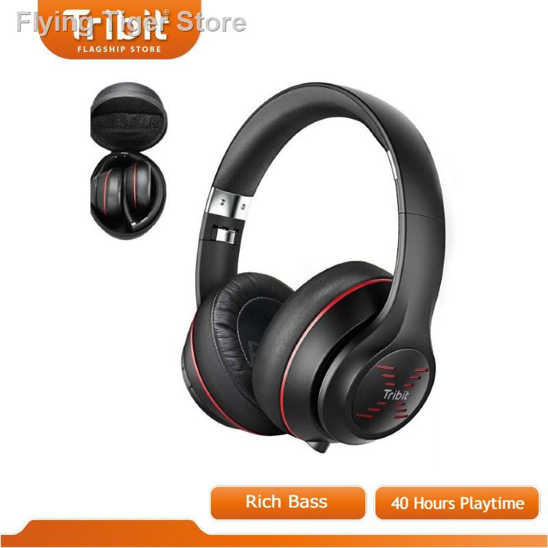 Tribit XFree Tune Bluetooth Headphones 40 Hours Playtime Dual Modes Rich Bass Best Headphones by CNET