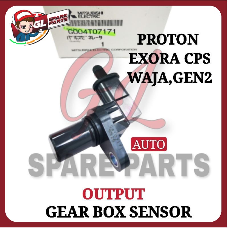 OUTPUT SENSOR/GEARBOX SENSOR (AUTO)(ORIGINAL) PROTON WAJA,GEN2,EXORA CPS (G004T07171) Shopee
