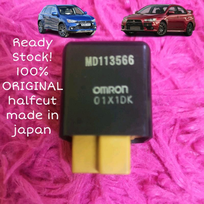 Original Omron Alternator Relay MD113566 For Mitsubishi, Proton(halfcut