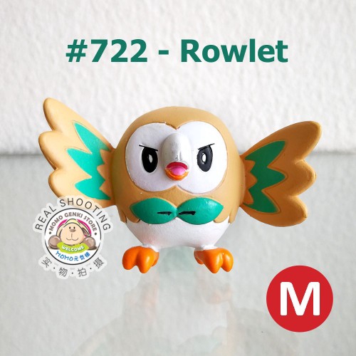 [722-Rowlet] Pokemon Pikachu Collective Figures Toy Doll Cake Topper ...