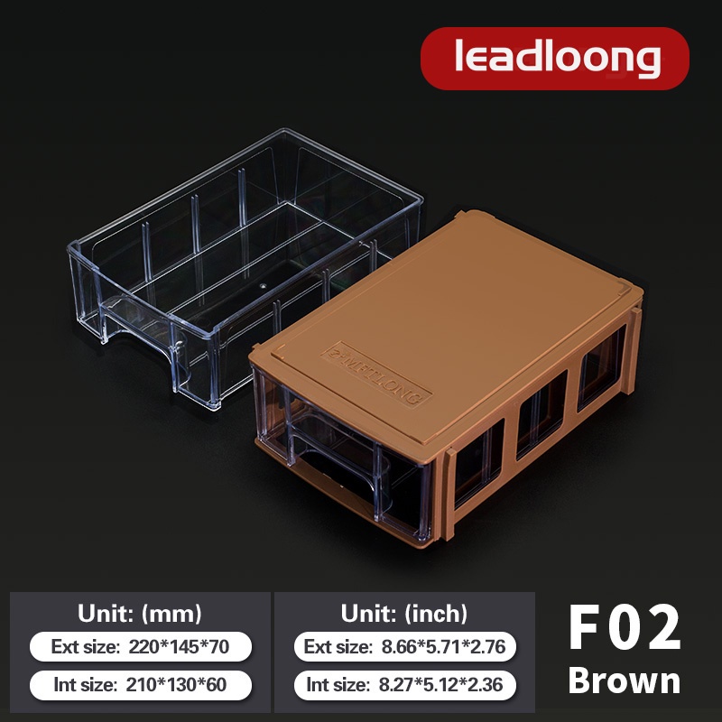 LEADLOONG-F Series |Home Components Toys storage Drawer Box Screw ...