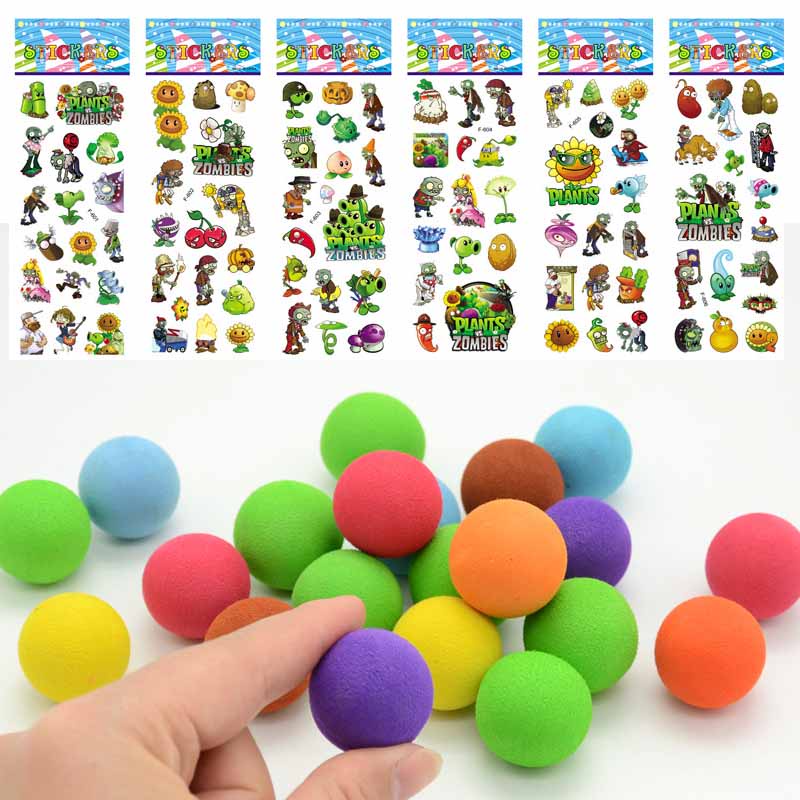 Plants vs. Zombies Fighting Game Accessories Stickers Special Soft ...