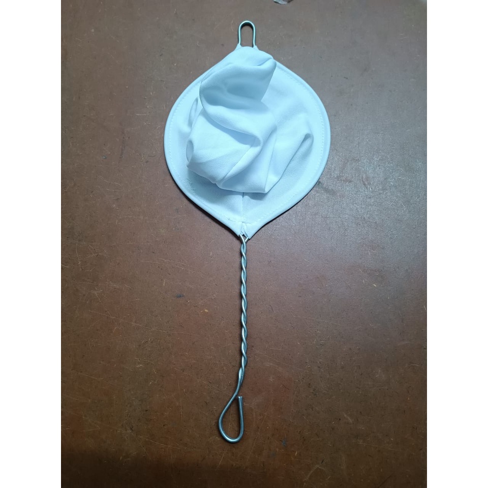 Penapis Kopi Teh Santan Soya Cotton Nylon Kain Penuras Coffee Strainer Coffee Cloth Filter 8549