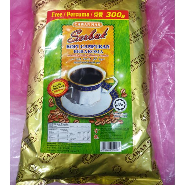 Cawanmas Kopi campuran beraroma aromatic coffee mixture powder 600g ...