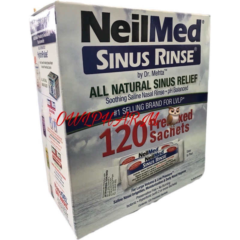 Neilmed Sinus Rinse Premixed Sachets 30s / 120s | Shopee Malaysia