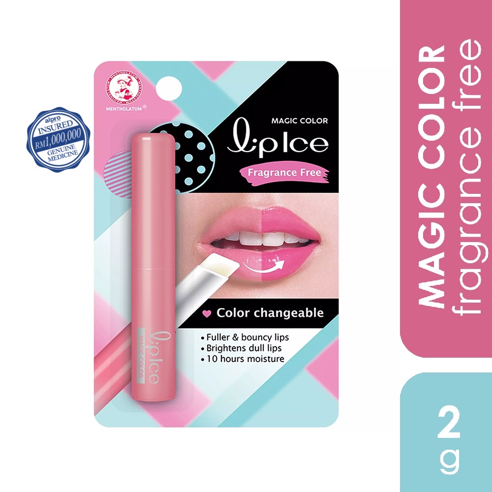 LipIce Magic Color Lipbalm (Fragrance Free) 2g | Shopee Malaysia