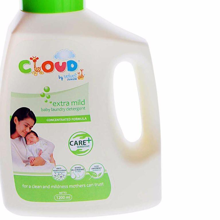Cloud Extra Mild Baby Laundy Detergent 1200ml Shopee Malaysia