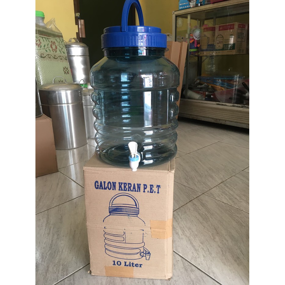 Eroooo FREE DUS Gallon Tap Water Drinking Water PET 10 Liters 10L ...