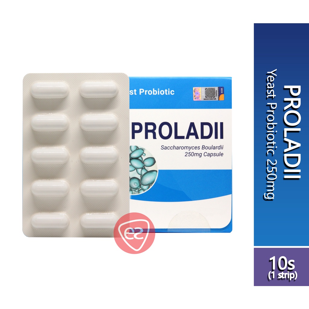 PROLADII SACCHAROMYCES BOULARDII 250MG CAPSULES ( 10S / 1 BOX OF 100S ...